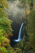 metlako falls, columbia river gorge, oregon, waterfall