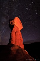 stars, rock, night, campfire