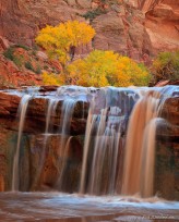waterfall, canyon