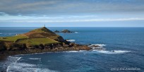 cape cornwall, ocean, sea, 