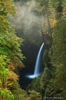 metlako falls, columbia river gorge, oregon, waterfall