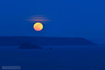 moon, supermoon, plymouth sound, devon, cornwall, full moon