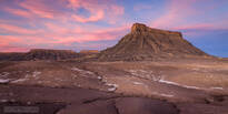 utah, factory butte, sunrise, desert, 