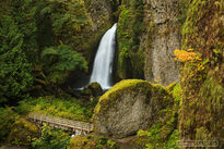 waterfall, wachella falls, columbia river gorge, autumn, bri